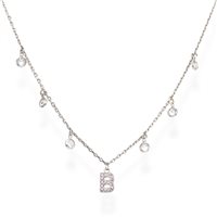 Collana Amen Donna Letterami in Argento Zirconia CLBBZB - CLBBZB